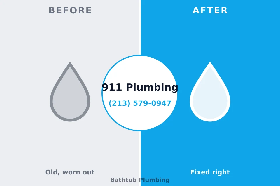 Before and after: plumbing repair Hansville, WA